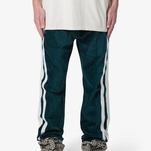 mnml Baggy Velour Track Pants - Green Size LGreen / L